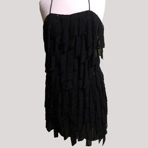 Gilar Little black silk dress